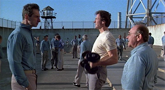 Escape from Alcatraz Clint Eastwood