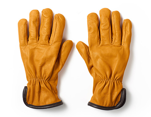 Filson leather gloves