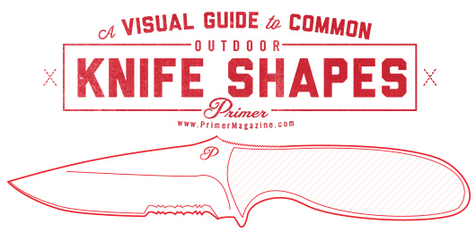 A Visual Guide to Common Outdoor Knife Shape
