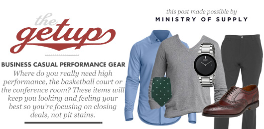 The Getup: Business Casual Performance Gear