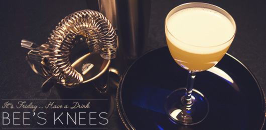 The Bee’s Knees Cocktail Recipe: A Honeyed Gin Craft Cocktail