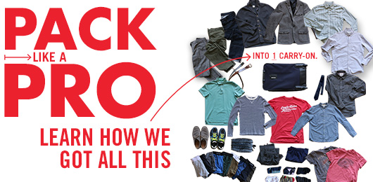 Pack Like a Pro: Learn How We Got All This into ONE Carry-on
