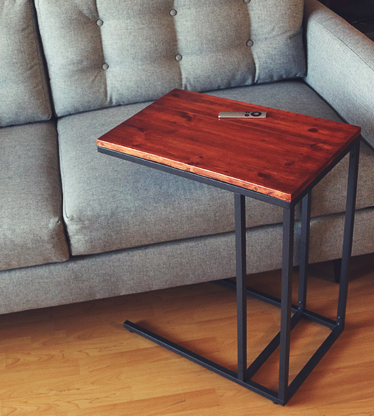 Make this DIY Ikea Hack "C Table" for less than $56!