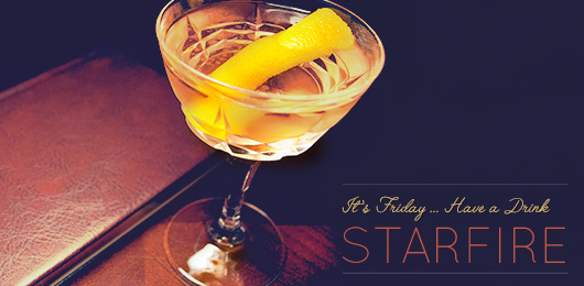 The Starfire Cocktail Recipe: A Slightly Sweet Gin Cocktail