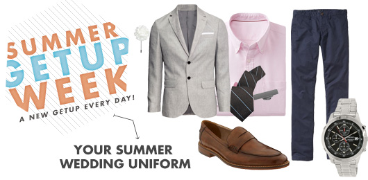 Summer Getup Week: Your Summer Wedding Uniform