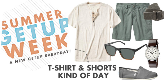 Summer Getup Week: T-shirt & Shorts Kind of Day