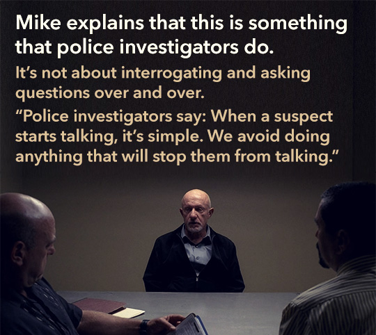 Article quote inset - Mike explains that this is something that police investigators do