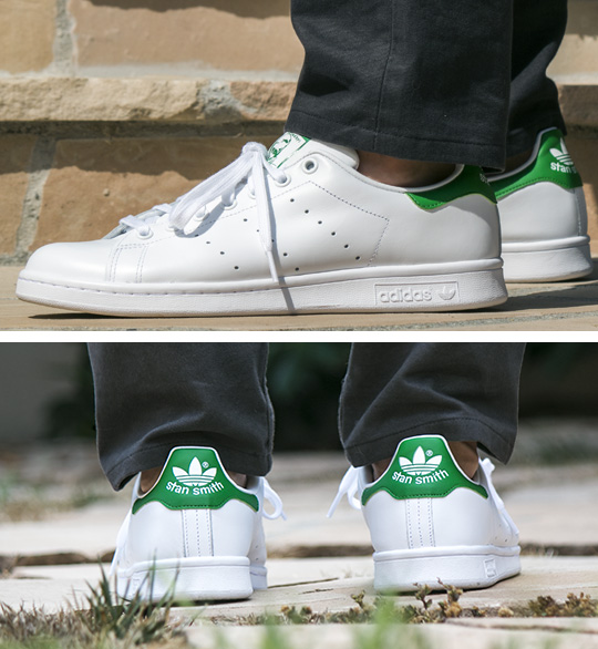Stan Smith with gray jeans