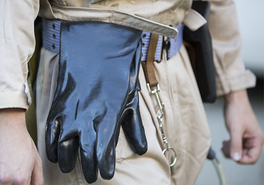 Ghostbusters Costume Gloves