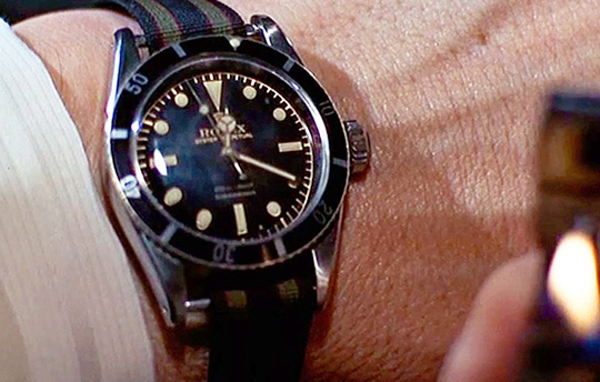 James Bond Rolex Dive Watch Nato Strap