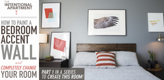How to Paint a Bedroom Accent Wall and Completely Change Your Room