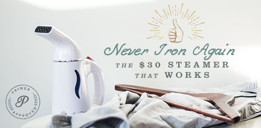 Never Iron Again The $30 Steamer that works