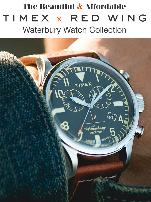 Timex x Red Wing watch collection