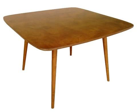 midcentury modern dining table