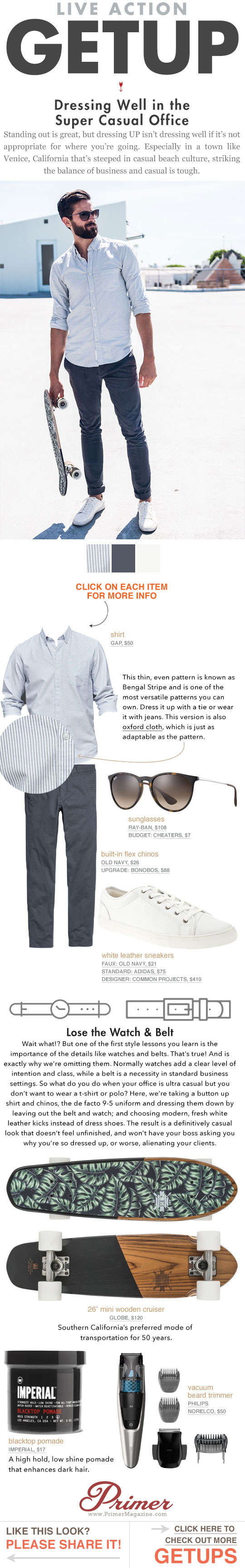 The Getup: Dressing Well in the Super Casual Office   Men's Style
