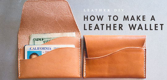 How to Make a Leather Wallet