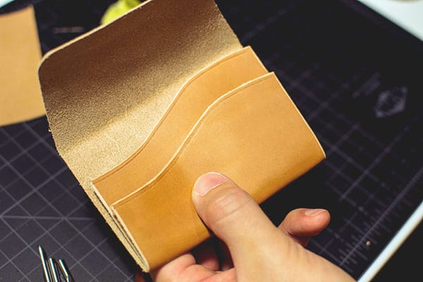 Make a leather wallet   14