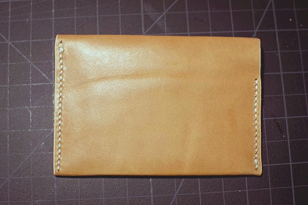 Make a leather wallet   36