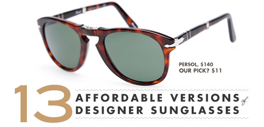 13 Affordable Versions of Designer Sunglasses