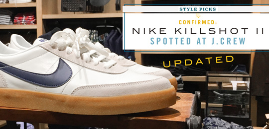 Nike’s Killshot 2 Spotted in J.Crew Stores [updated]