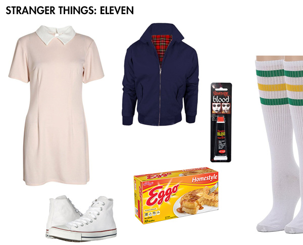 Stranger Things Eleven costume