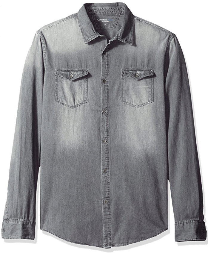 Calvin Klein denim shirt $48.65
