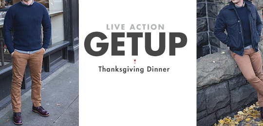 Live Action Getup: Thanksgiving Dinner
