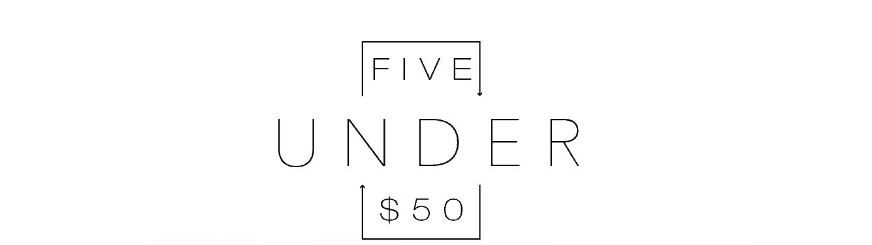 5 under 50 header