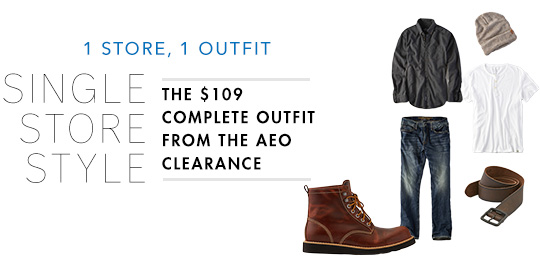 The $109 Complete Outfit from the AEO Clearance