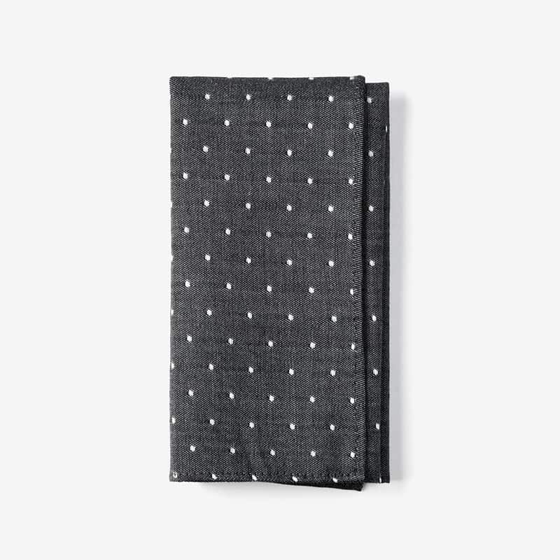 dotted pocket square