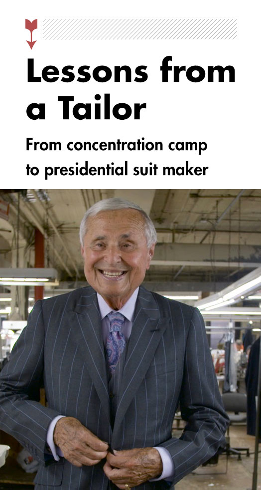 Lessons from a Tailor   The Story of Martin Greenfield (video)