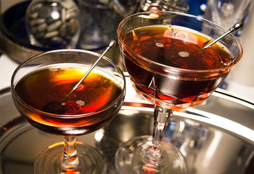 Vieux Carré brandy cocktails