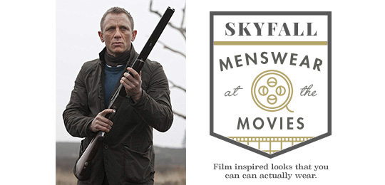 Skyfall: Menswear at the Movies