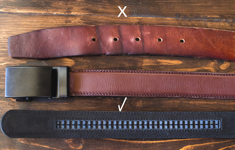 Anson micro adjustable belt