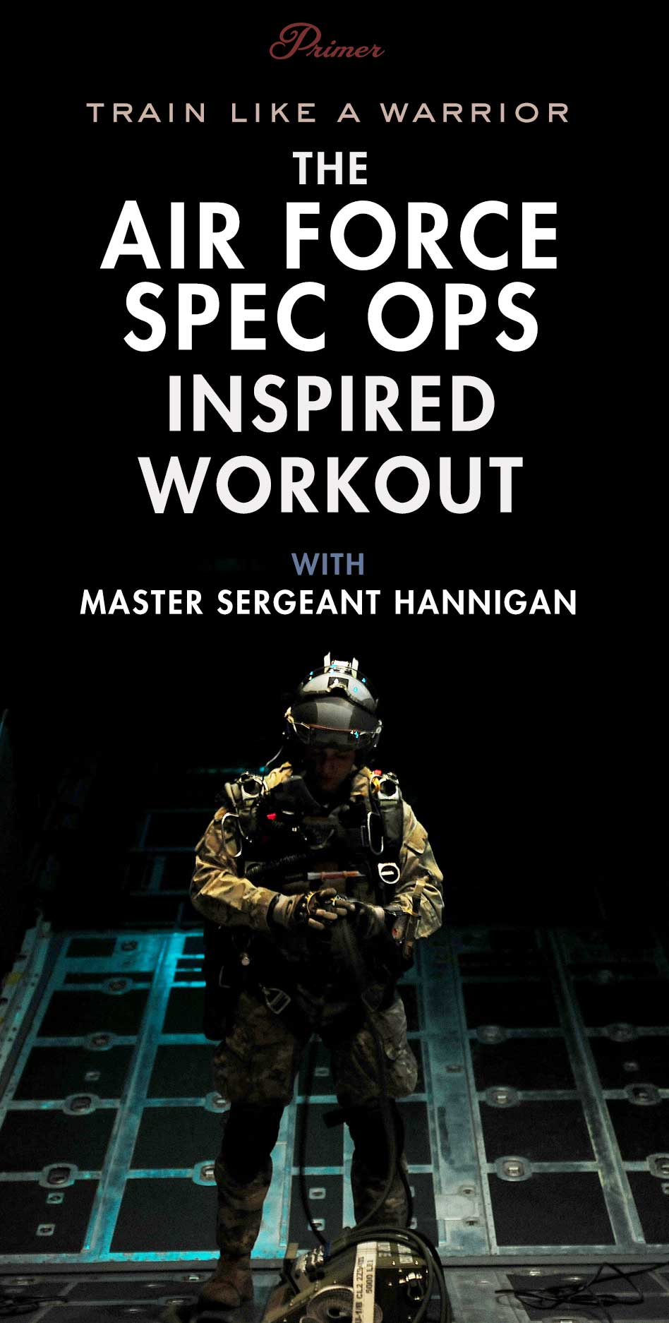 The Air Force Special Ops Workout with Master Sergeant Hannigan
