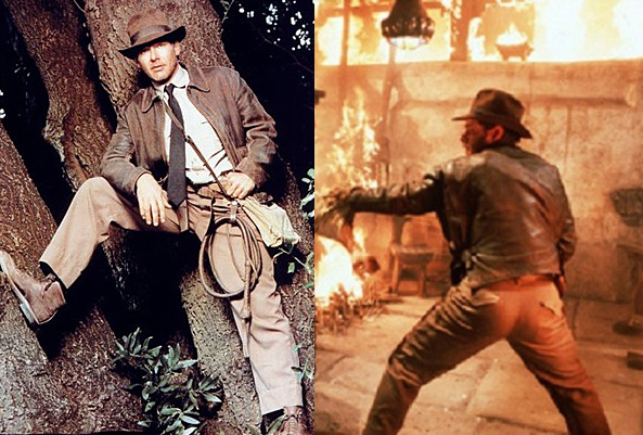 Indiana Jones khaki chino pants