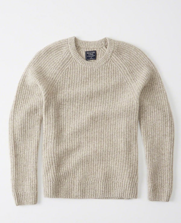 Cream knit sweater