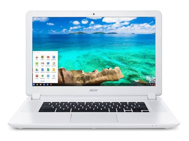 Image of an Acer Chromebook 15
