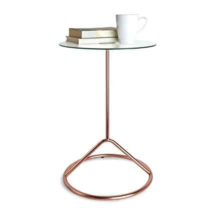 Umbra Loop Side Table, Copper, $50