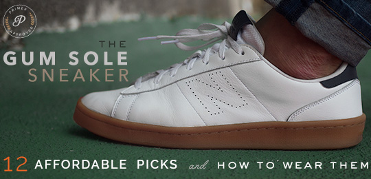 Gum Sole Sneakers: Our 20 Handsome Picks & How to Wear Them