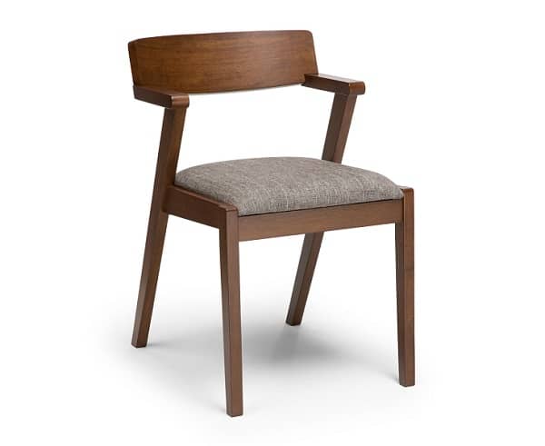 zola volcanic gray dining chair, $169
