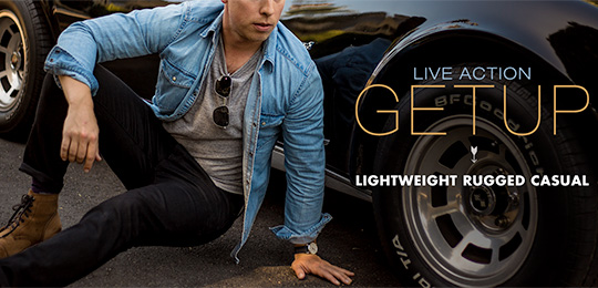 Live Action Getup: Lightweight Rugged Casual