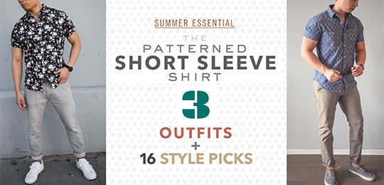 The Patterned Short Sleeve Shirt: 3 Outfits + 16 Affordable Style Picks