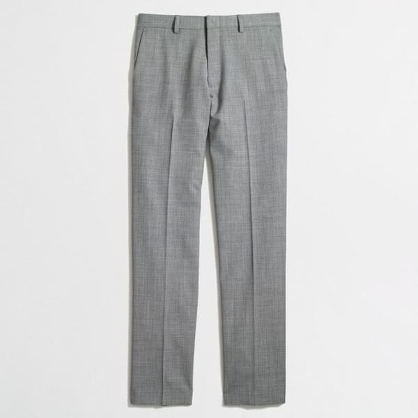 Gray dress pants