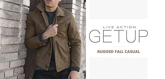 Live Action Getup: Rugged Fall Casual