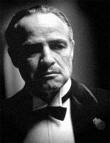 Brando as The Godfather