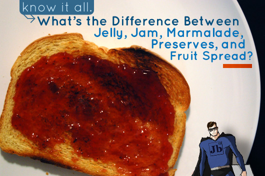 Know It All: What’s the Difference Between Jelly, Jam, Marmalade, Preserves, and Fruit Spread?