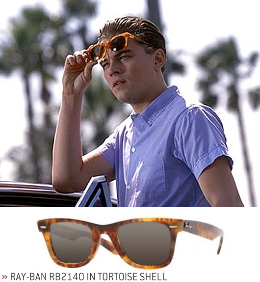 Leonardo DiCaprio wearing sunglasses