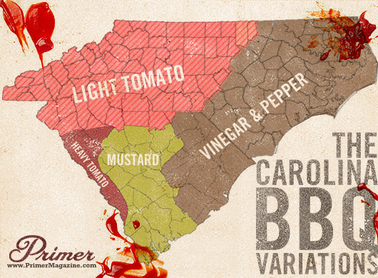 carolina bbq variations