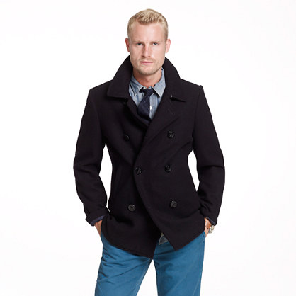 How Outerwear Layers Should Fit The, Pea Coat Shoulder Fitting